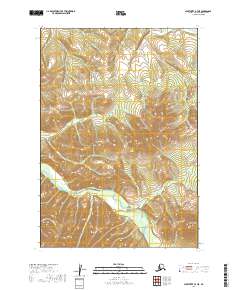 USGS Topographic Map – Sleetmute B-7 NE