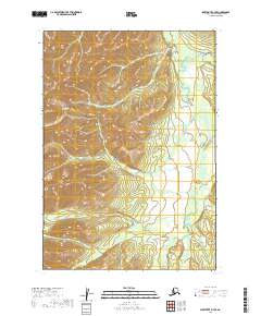 USGS Topographic Map – Sleetmute B-7 SE