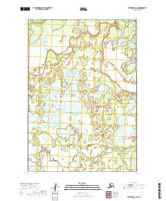 2019 Map of Sleetmute C-2 NW, 2019 Print