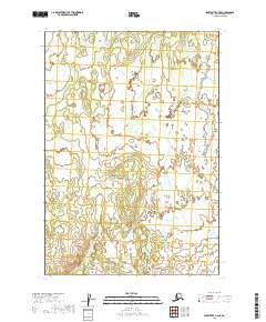 2019 Map of Sleetmute C-2 SE, 2019 Print