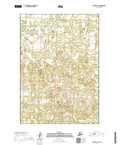 2019 Map of Sleetmute C-2 SW, 2019 Print