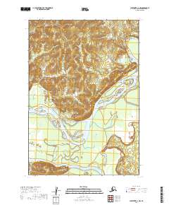 USGS Topographic Map – Sleetmute C-3 NW