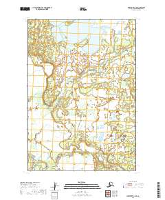 USGS Topographic Map – Sleetmute C-3 SE