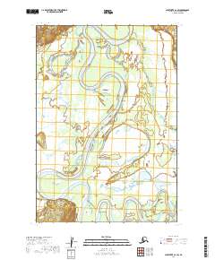 USGS Topographic Map – Sleetmute C-3 SW