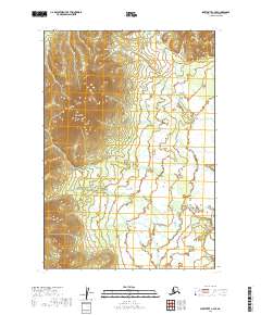 USGS Topographic Map – Sleetmute C-4 SE