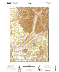 USGS Topographic Map – Sleetmute C-7 NW