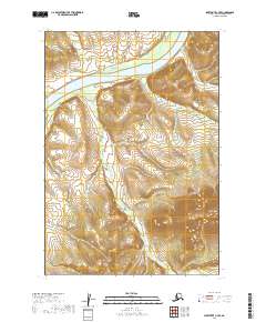 USGS Topographic Map – Sleetmute C-7 SE