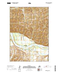 USGS Topographic Map – Sleetmute C-8 SE