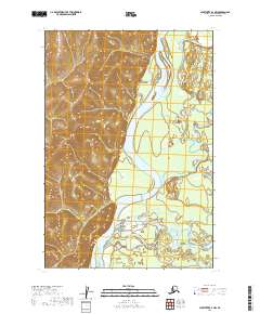 USGS Topographic Map – Sleetmute D-1 NW
