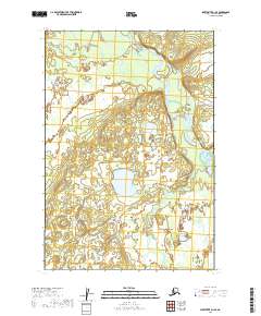 USGS Topographic Map – Sleetmute D-1 SE