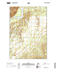 2019 Map of Sleetmute D-1 SW, 2019 Print