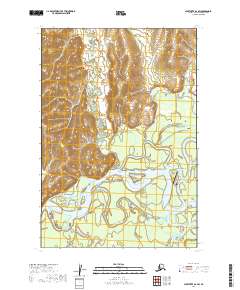 USGS Topographic Map – Sleetmute D-2 SW