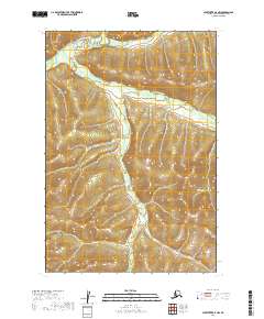 USGS Topographic Map – Sleetmute D-4 NW