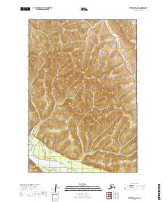 USGS Topographic Map – Sleetmute D-4 SE