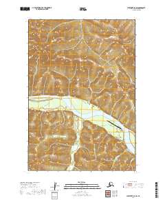 USGS Topographic Map – Sleetmute D-4 SW