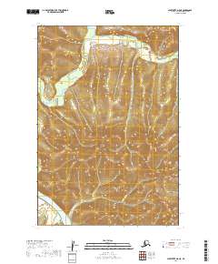 USGS Topographic Map – Sleetmute D-5 NE