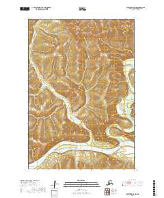 USGS Topographic Map – Sleetmute D-5 NW