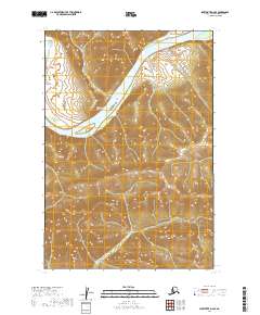 USGS Topographic Map – Sleetmute D-6 SE