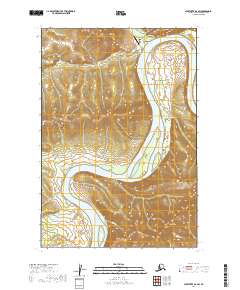 USGS Topographic Map – Sleetmute D-6 SW