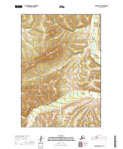 USGS Topographic Map – Sleetmute D-7 NE