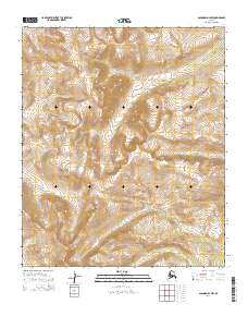 USGS Topographic Map – Solomon D-1 NW
