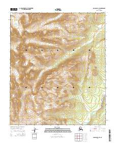 2014 Map of Solomon D-1 SW, 2014 Print