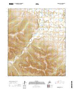 USGS Topographic Map – Solomon D-3 NE