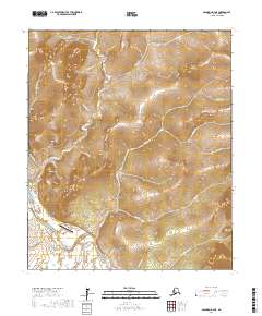 USGS Topographic Map – Solomon D-4 NE