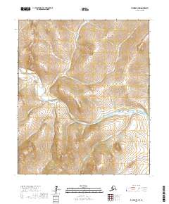 USGS Topographic Map – Solomon D-4 NW