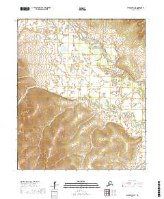 USGS Topographic Map – Solomon D-4 SE