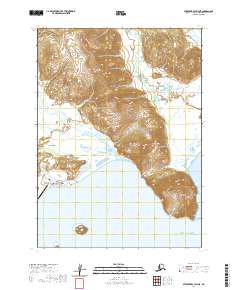 USGS Topographic Map – Stepovak Bay D-4 NE