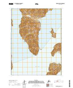 USGS Topographic Map – Stepovak Bay D-5 SE