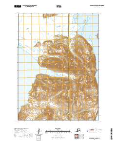 USGS Topographic Map – Stepovak Bay D-5 SW