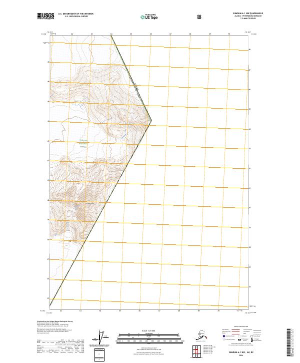USGS Topographic Map – Sumdum A-1 NW