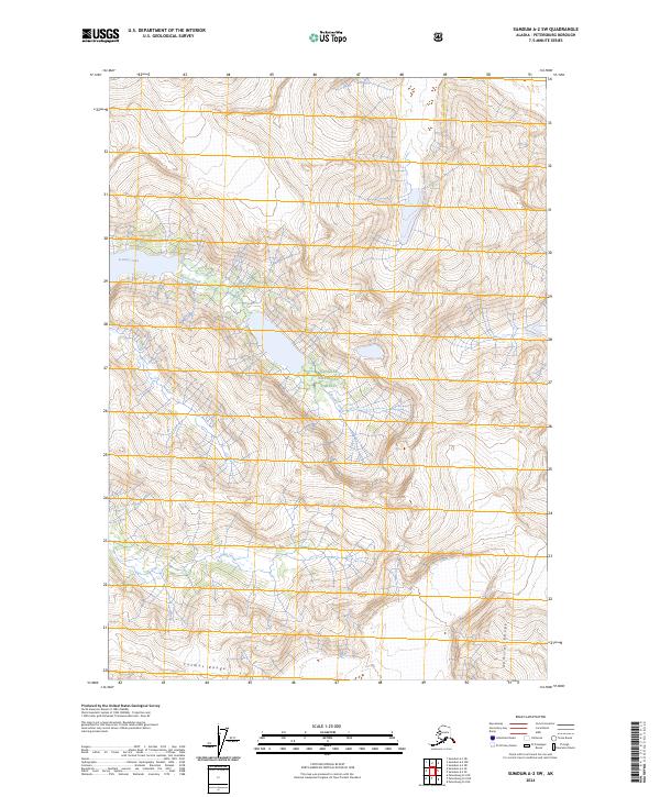 2024 Map of Sumdum A-2 SW, 2024 Print