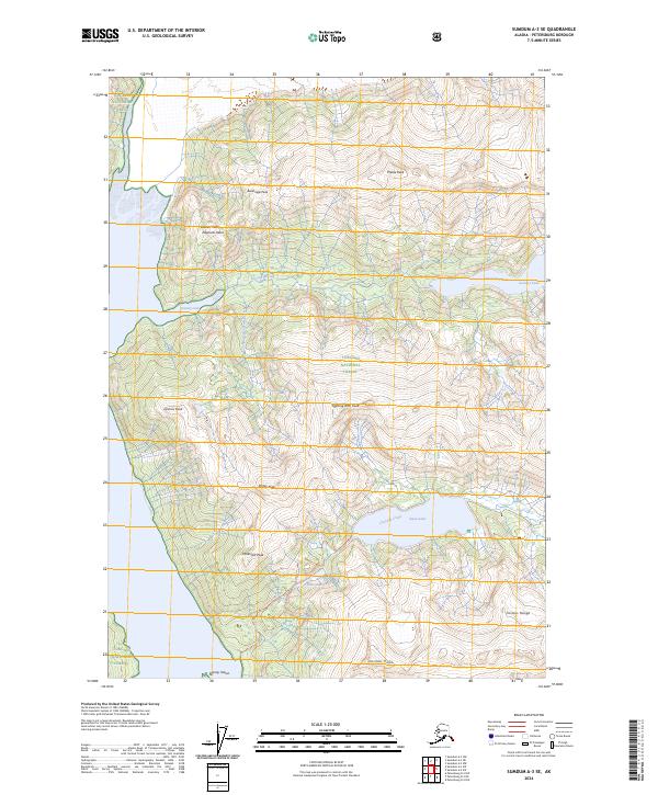 USGS Topographic Map – Sumdum A-3 SE