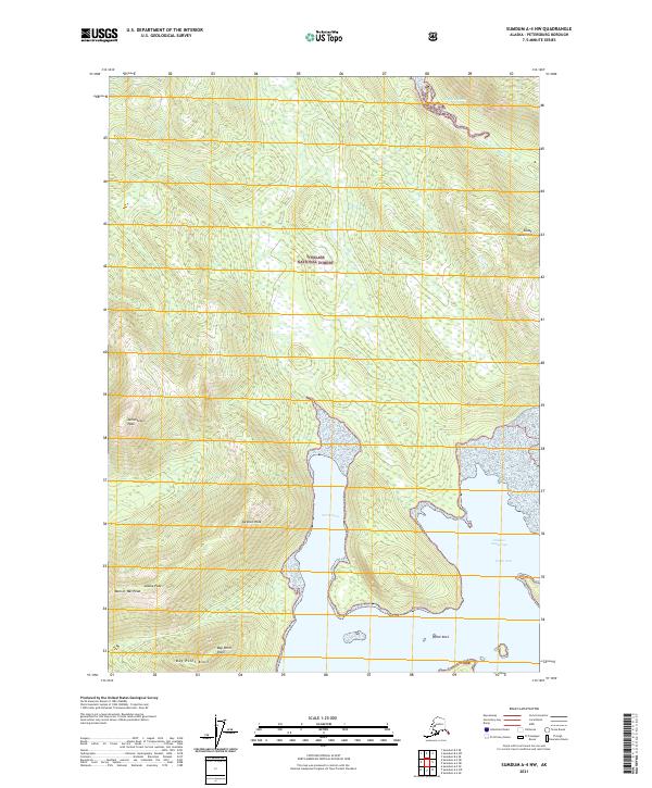 USGS Topographic Map – Sumdum A-4 NW