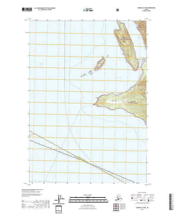 USGS Topographic Map – Sumdum A-5 NW