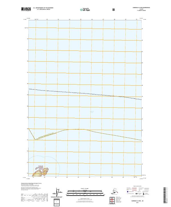 USGS Topographic Map – Sumdum A-6 NW