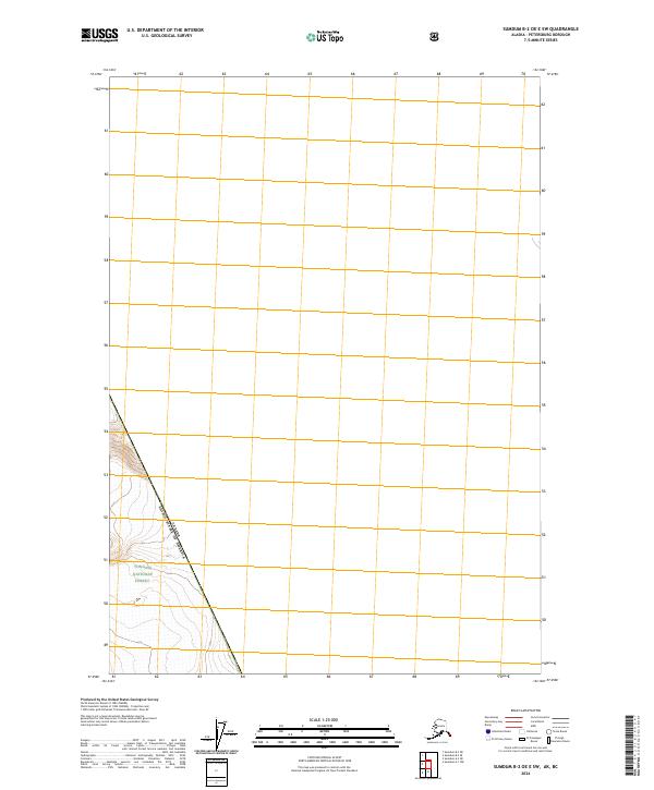 2024 Map of Sumdum B-2 OE E SW, 2024 Print