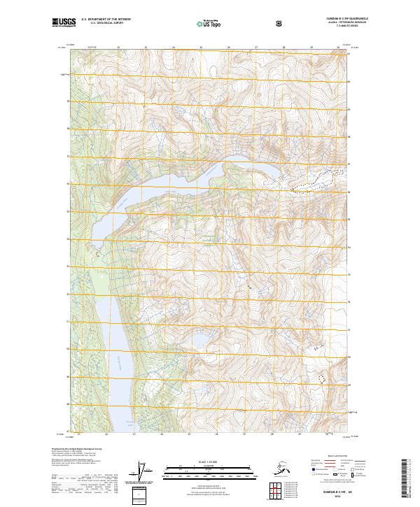 USGS Topographic Map – Sumdum B-3 SW