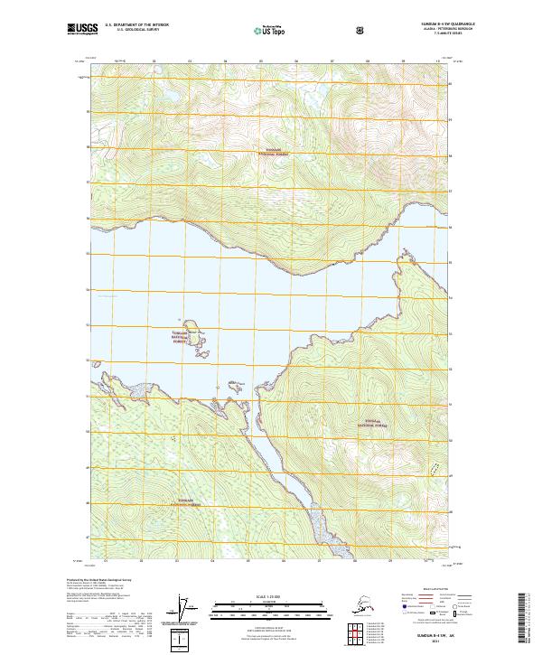 USGS Topographic Map – Sumdum B-4 SW