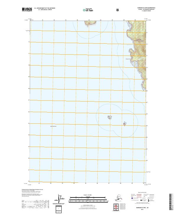 USGS Topographic Map – Sumdum B-5 NW