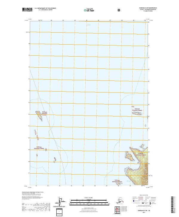 USGS Topographic Map – Sumdum B-5 SW