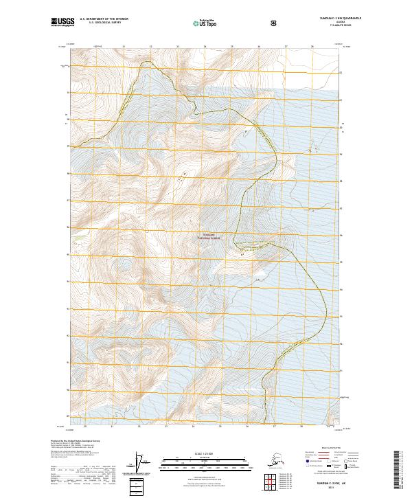 USGS Topographic Map – Sumdum C-3 NW