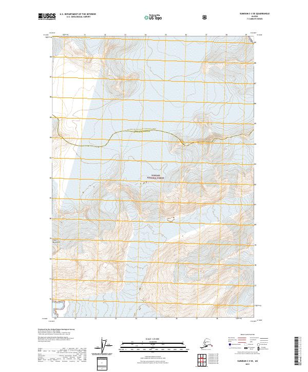 2021 Map of Sumdum C-3 SE, 2021 Print