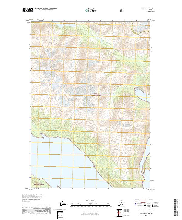 USGS Topographic Map – Sumdum C-4 NW
