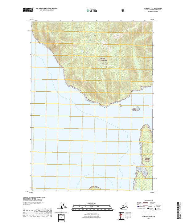 USGS Topographic Map – Sumdum C-5 SW