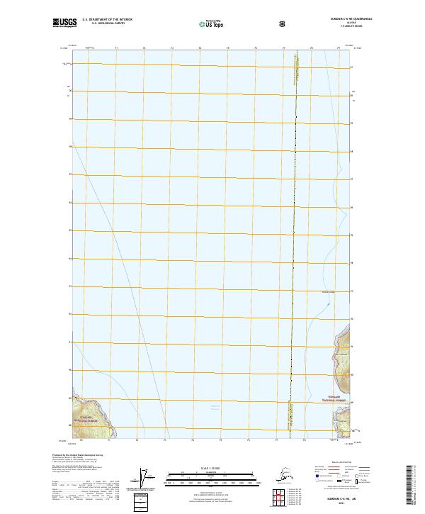 USGS Topographic Map – Sumdum C-6 NE