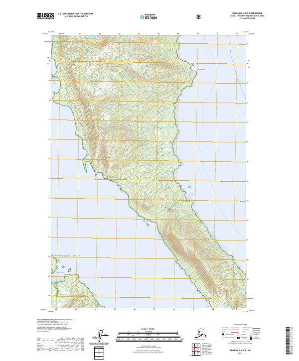 USGS Topographic Map – Sumdum C-6 NW